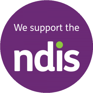 We support NDIS Badge